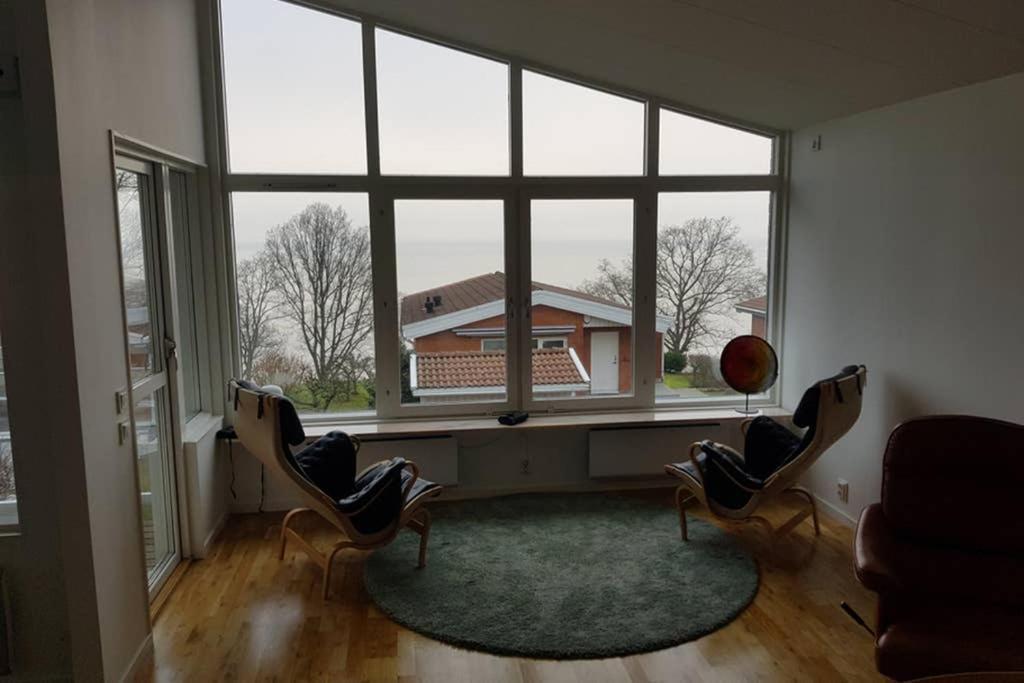 Modern Villa I Arild Med Spektakulaer Havsutsikt. Екстериор снимка